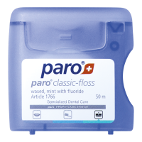 paro® classic-floss, gewachst, 50 m,Packung à 12 Stück