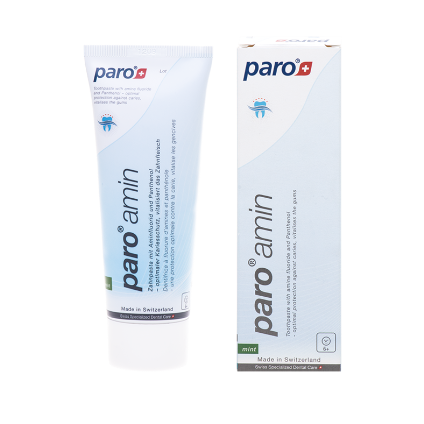 paro&#174; amin Zahnpasta, 75 ml,Packung &#224; 12 Tuben