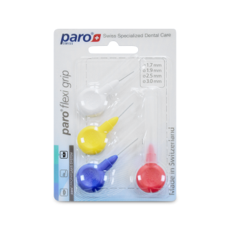 paro® Flexi-Grip, assortiert,12 Blister à 4 Stk.