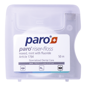 paro® RISER-FLOSS, 50 m,Packung à 12 Dosen