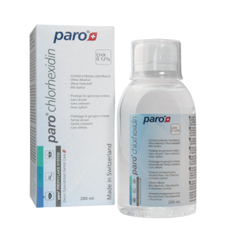 paro® Chlorhexidin 0.12 Mundspülung, 200 ml,Packung à 6 Stk.
