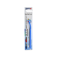 paro&#174; Interdental Set F, Griff mit 2 B&#252;rsten,Packung &#224; 12 Stk.