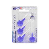 paro&#174; Flexi-Grip, violett, coarse, &#216; 7,2 mm,12 Blister &#224; 4 Stk.