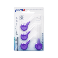 paro&#174; 3STAR-GRIP, m.-coarse, violett, 7 mm,12 Blister &#224; 4 Stk.